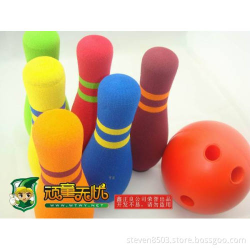 Foam Mini Bowling Set, Kids Bowling Training Tool